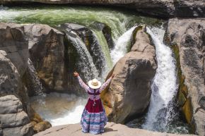 El valle del Colca, enclavado en la provincia arequipeña de Caylloma, ofrece una deslumbrante naturaleza, cultura viva y una deliciosa gastronomía. Foto: ANDINA/Difusión