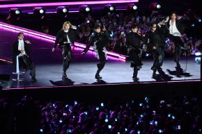 La banda surcoreana BTS se presentará en el estadio de la Universidad Nacional Mayor de San Marcos.AFP