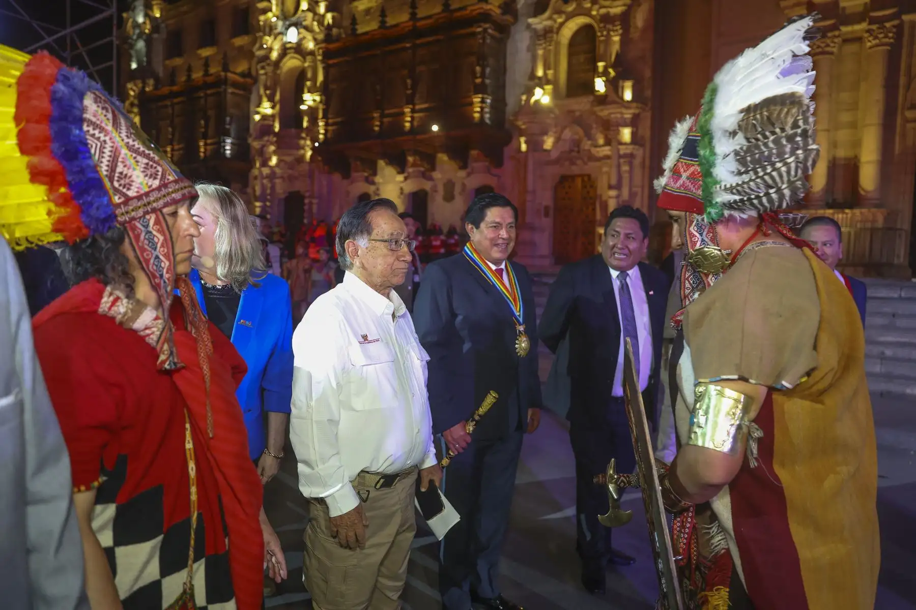 El presidente de la república, José María Balcázar, participa en el lanzamiento de la festividad del Inti Raymi (Fiesta del Sol) que se celebrará en el Cusco en el mes de junio.
Foto: ANDINA/Prensa Presidencia