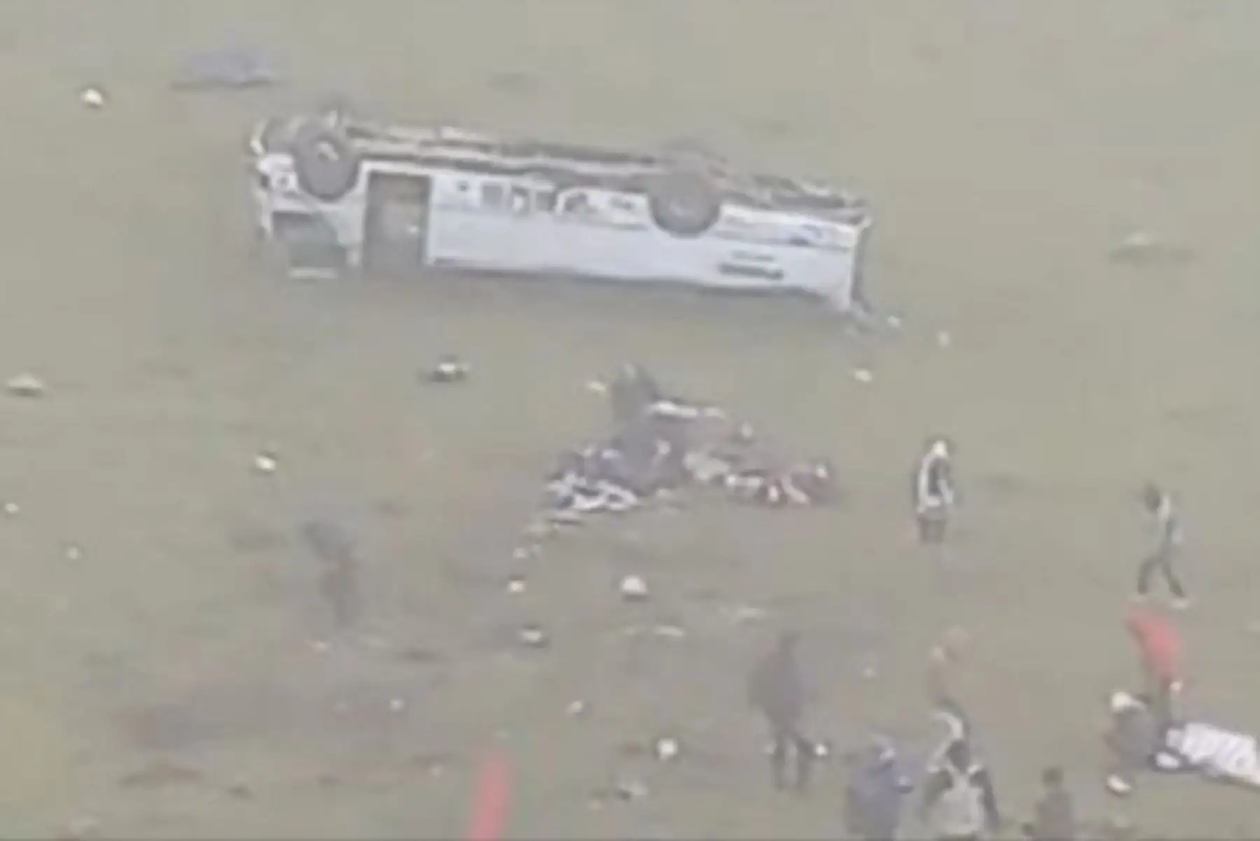 Las personas lesionadas fueron llevadas al Hospital de Matucana y de EsSalud Casapalca, donde reciben atención médica. Fotos: Inernet/Medios