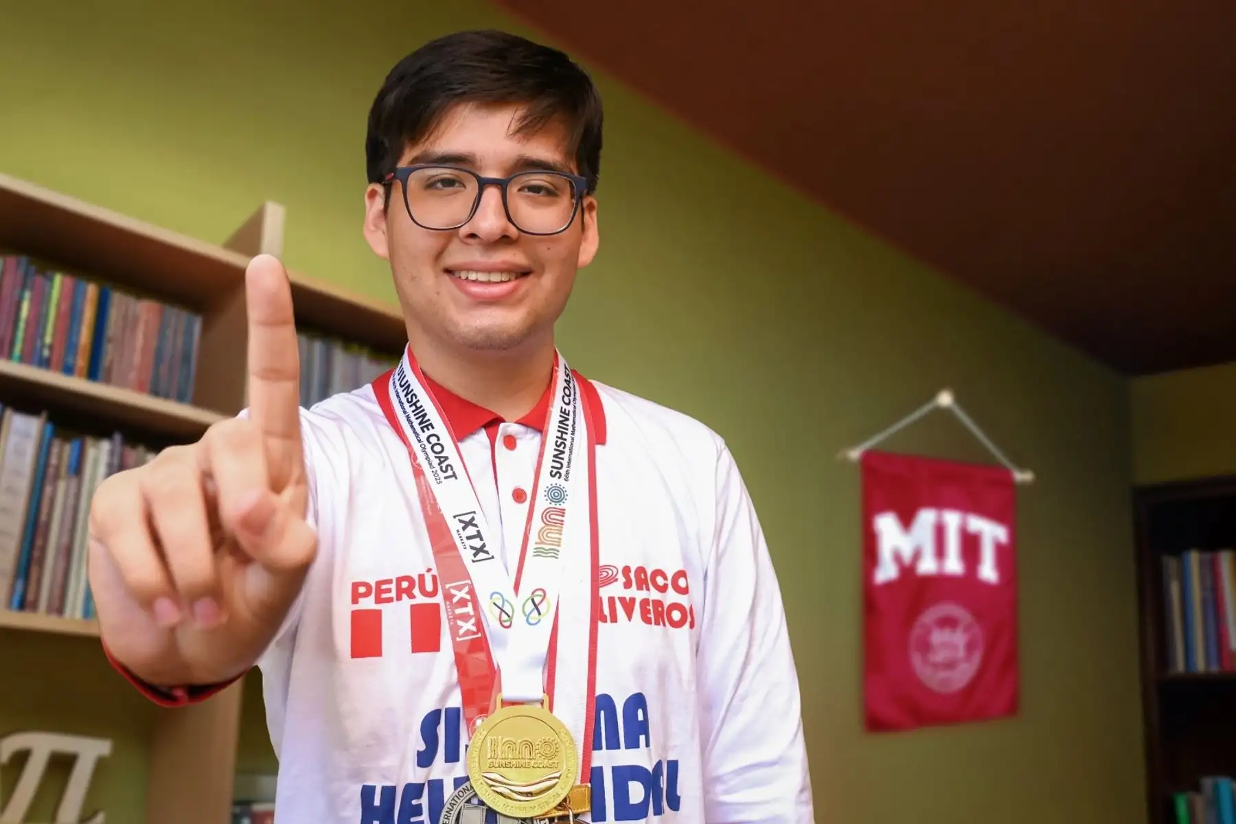 Joven de 18 años viajará a los Estados Unidos para estudiar en el Instituto Tecnológico de Massachusetts (MIT). Foto: ANDINA/Difusión