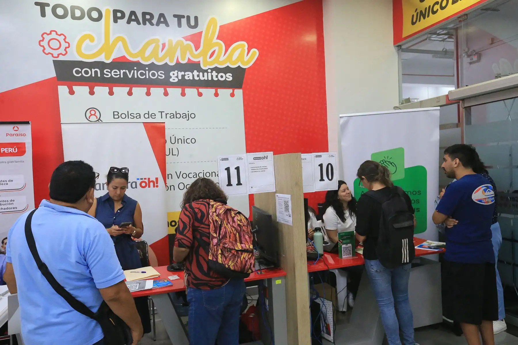 MTPE brinda acompañamiento integral a los buscadores de empleo a través de la Ruta del Empleo: Bolsa de Trabajo, Certificado Único Laboral (CUL), Acercamiento Empresarial (AE), Asesoría para la Búsqueda de Empleo (ABE), Información del Mercado de Trabajo (IMT), entre otros servicios. Foto: ANDINA/Héctor Vinces