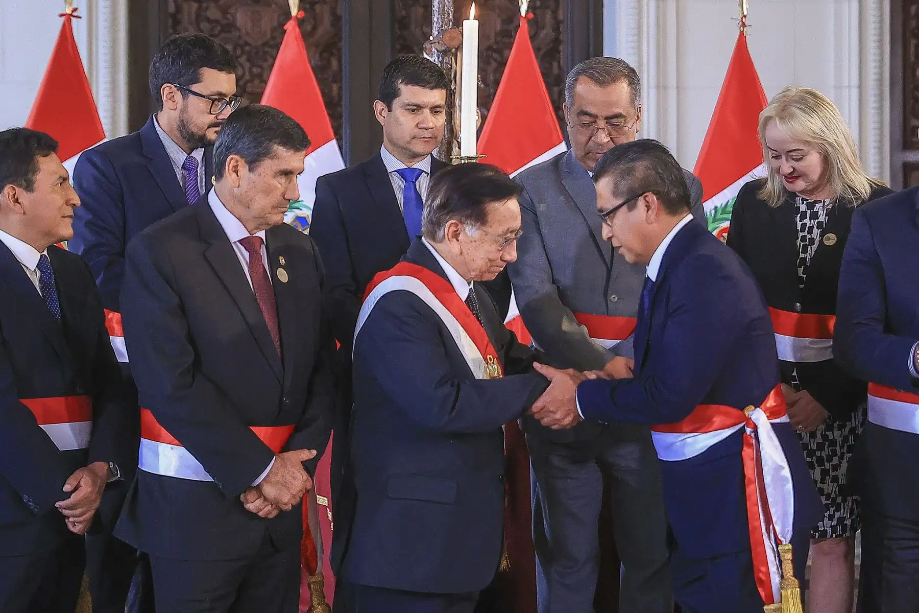 Waldir Ayasta Mechán jura como nuevo ministro de Energía y Minas. Foto: ANDINA/Prensa Presidencia