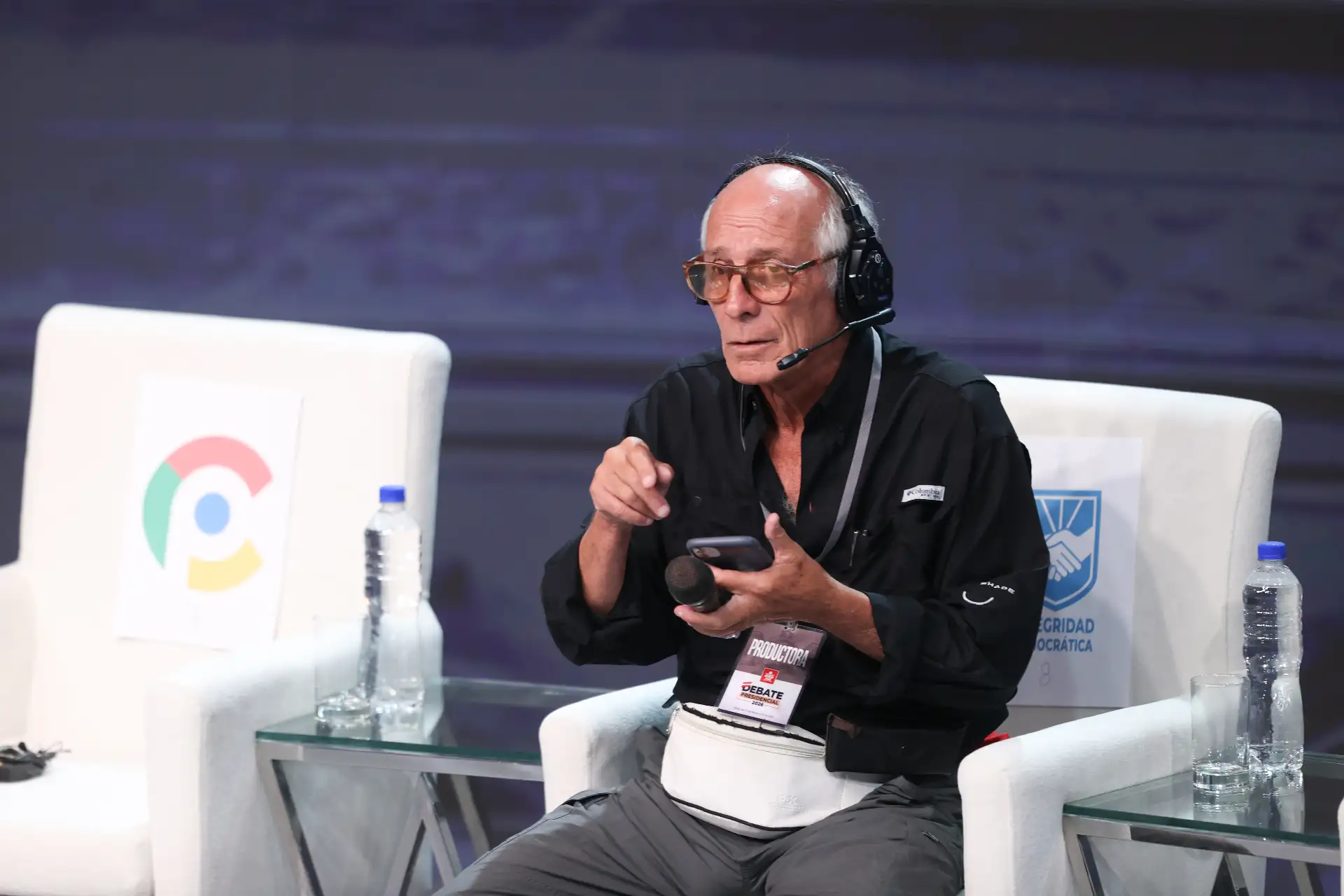 Así se vive la primera jornada del debate presidencial en el Centro de Convenciones de Lima. Foto: ANDINA/Jhonel Rodríguez Robles