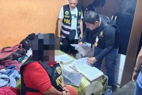 PNP: detienen a 9 integrantes de la banda de extorsionadores Los Injertos del Cono Norte. Foto: ANDINA/Difusión.