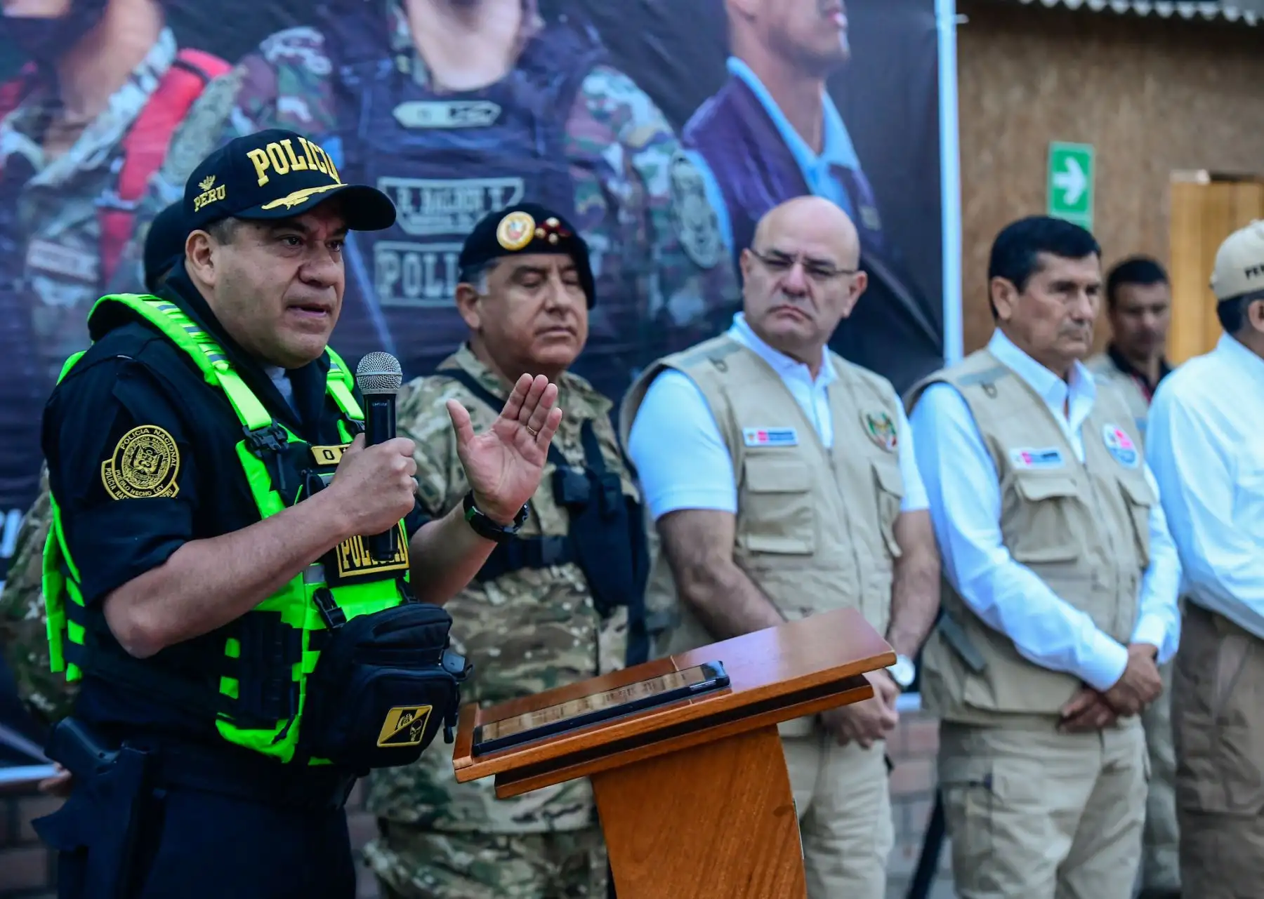 El despliegue de estas fuerzas se realiza en 27 distritos de regiones como Lima, La Libertad, Lambayeque, Piura, Arequipa, Cajamarca y Cusco. Foto: ANDINA/PCM.