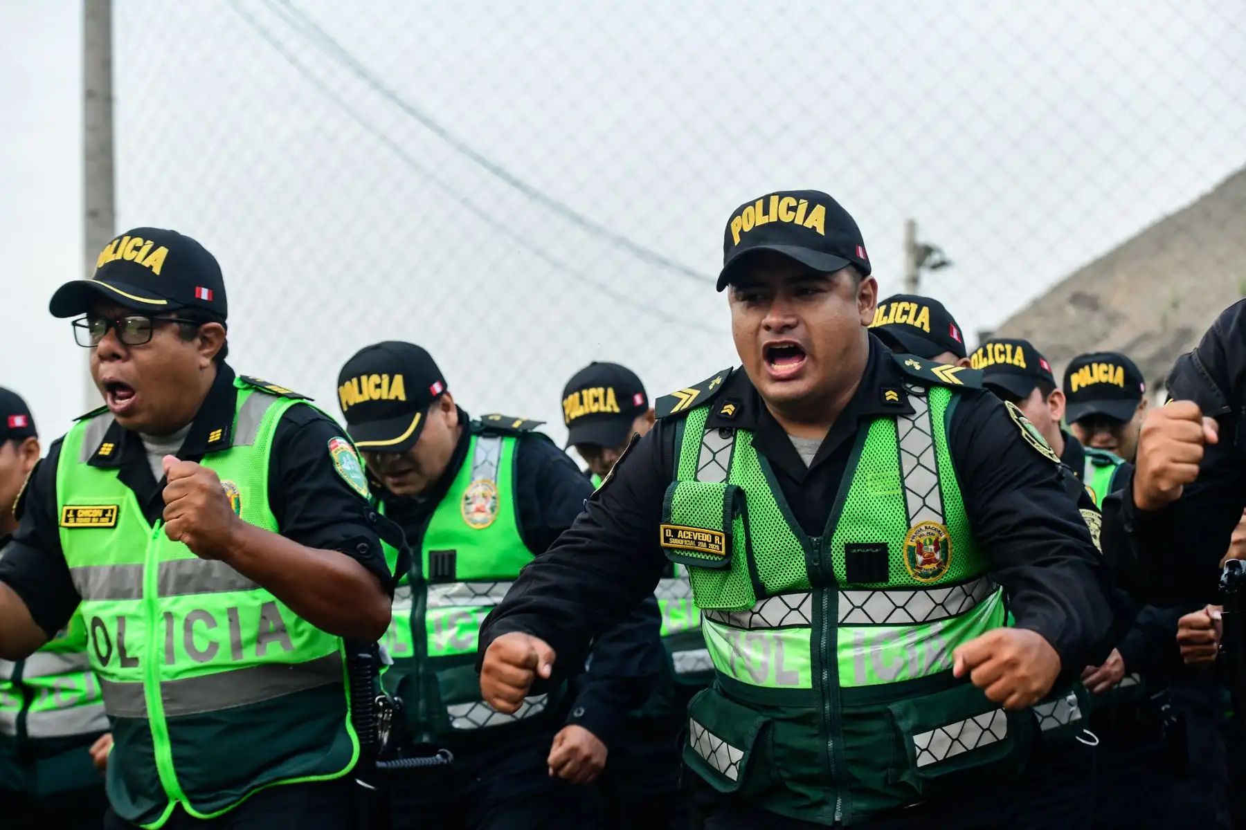 Cada unidad de las Fuerzas Integradas de Tareas está conformada por 200 efectivos entre la Policía Nacional del Perú, las Fuerzas Armadas y el serenazgo, con el objetivo de reforzar el control territorial. Foto: ANDINA/PCM.
