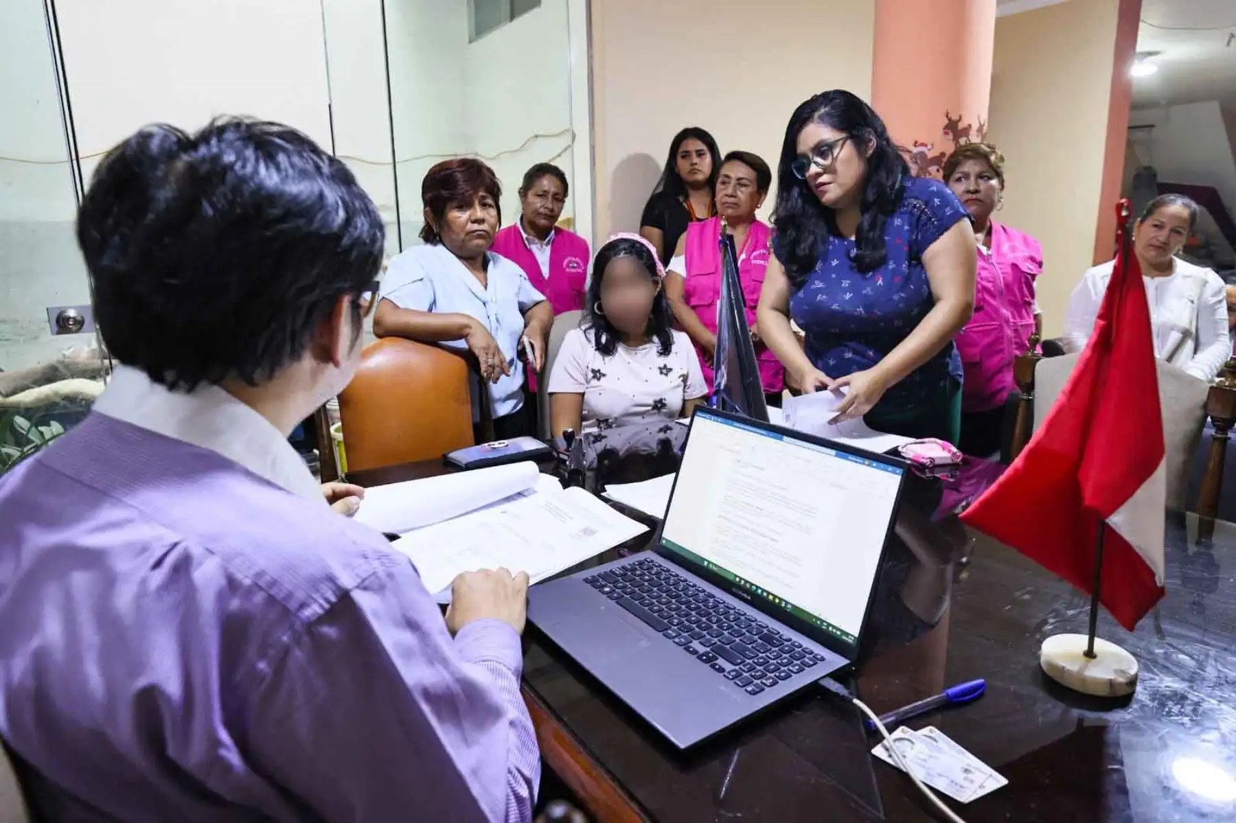 Corte de Lima Norte realiza nuevamente audiencia domiciliaria en Comas