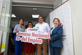 Ministro de Trabajo Óscar Fernández, inauguró la Maratón del Empleo en la ciudad de Arequipa donde se ofrecieron 400 puestos laborales.ANDINA/Difusión