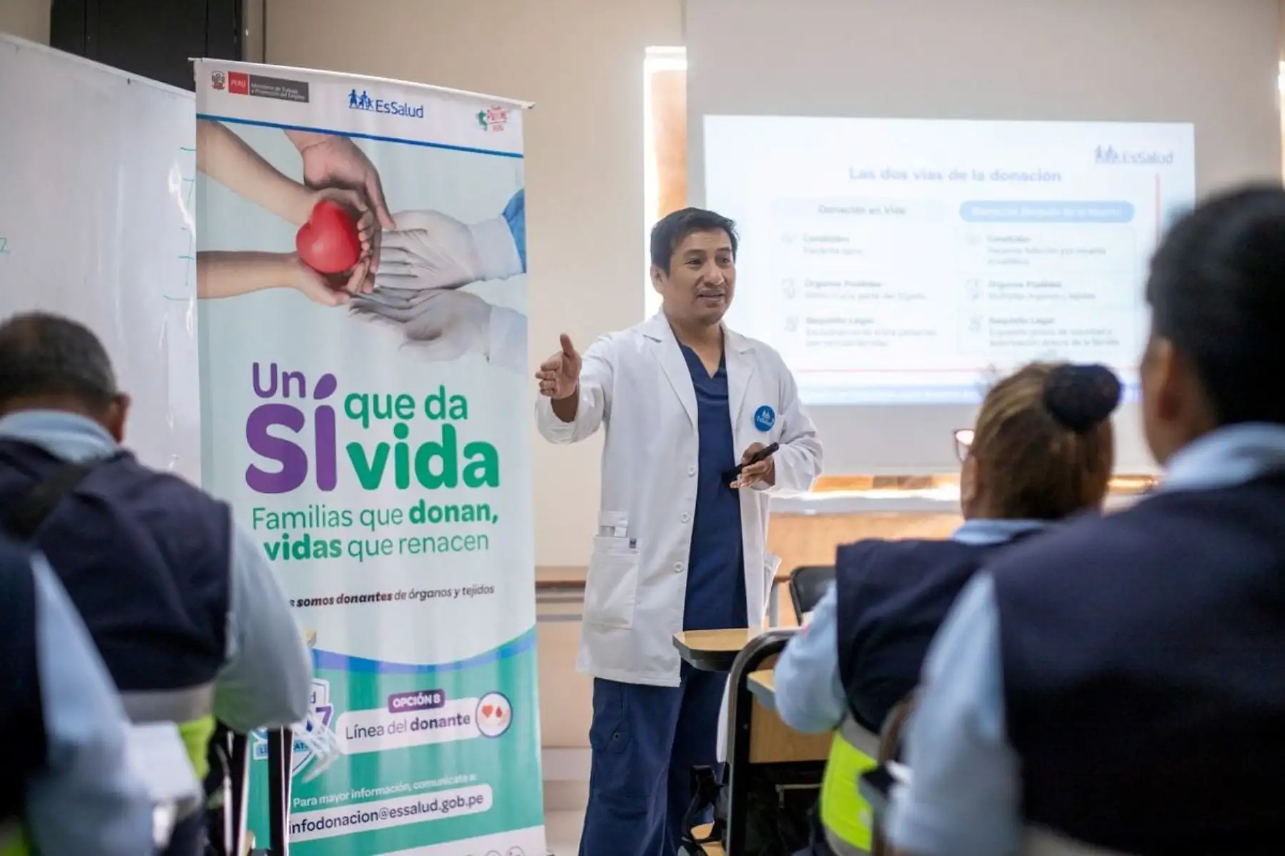 EsSalud intensificará su campaña de donación de órganos en entidades públicas del país