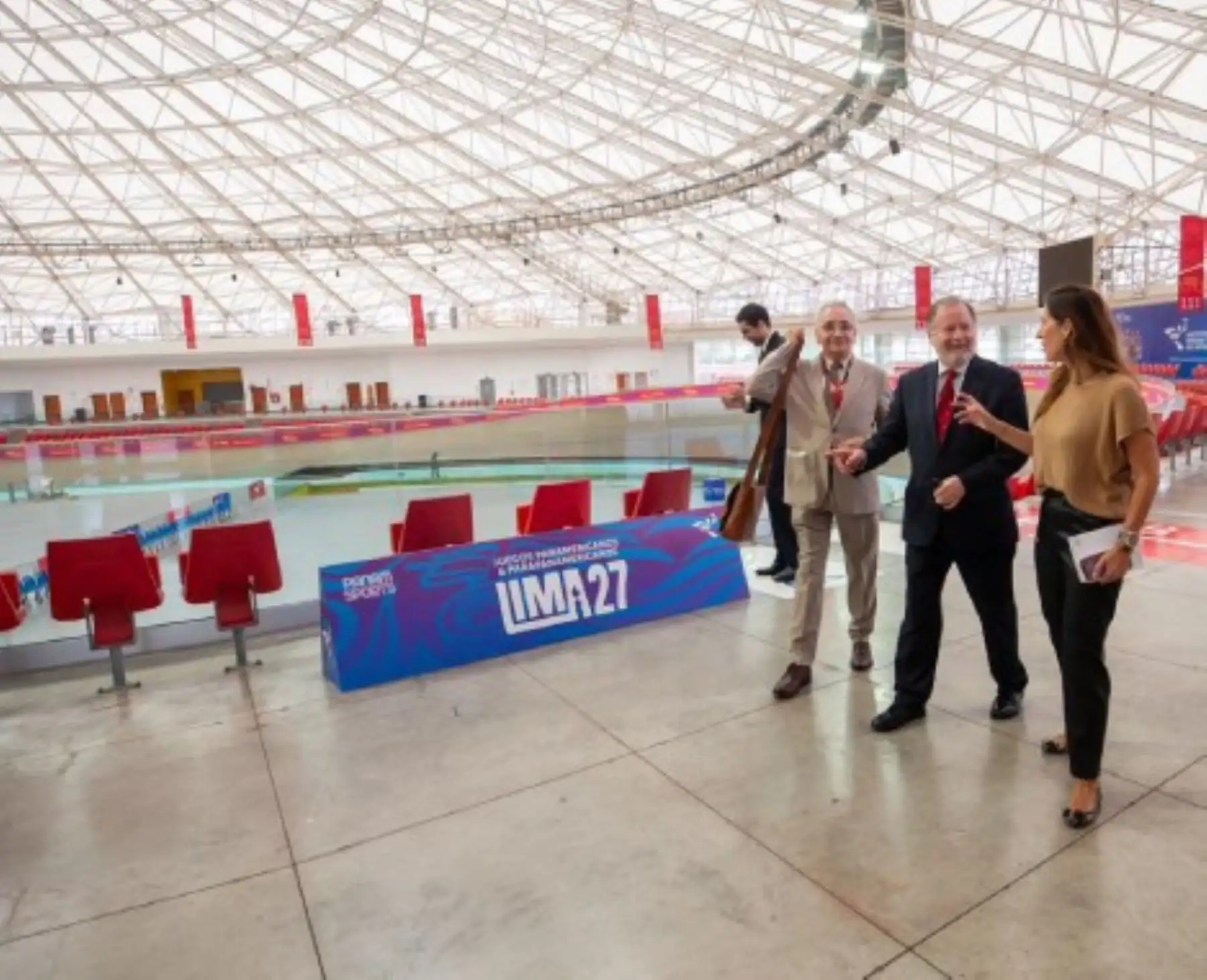 Peru: Foreign Affairs Ministry officials visit Videna venues set to host Lima 2027 Games