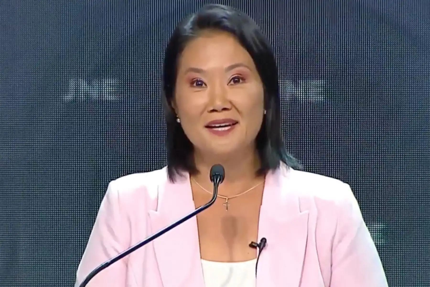 Debate presidencial: Fujimori plantea mano dura contra el crimen y recuperar el orden