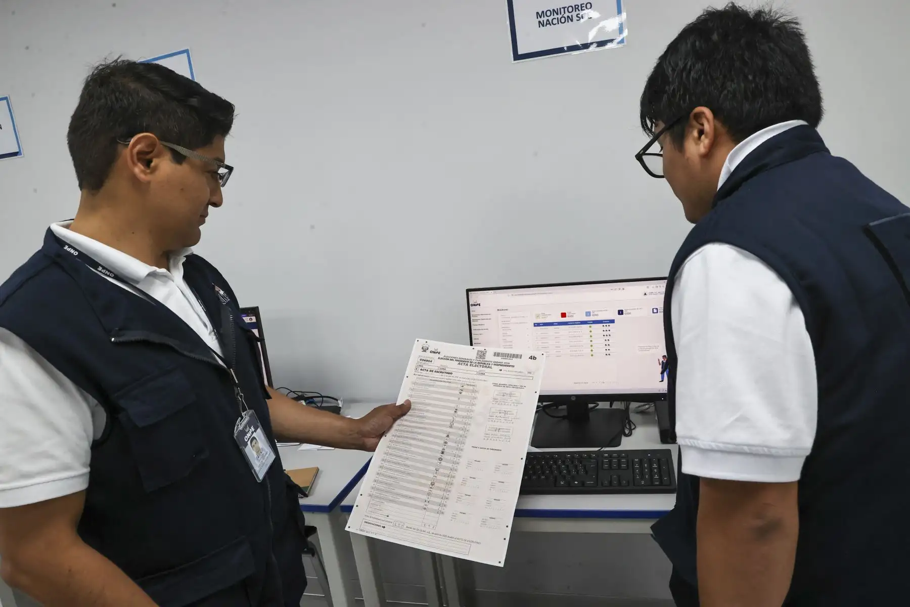 ONPE presenta las nuevas herramientas tecnológicas que se utilizarán en las Elecciones Generales 2026.

Foto:ANDINA / Juan Carlos Guzmán Negrini