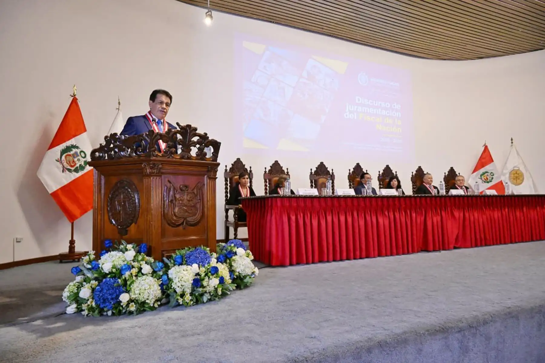 Fiscal de la Nación demanda presupuesto para la Autoridad Nacional de Control