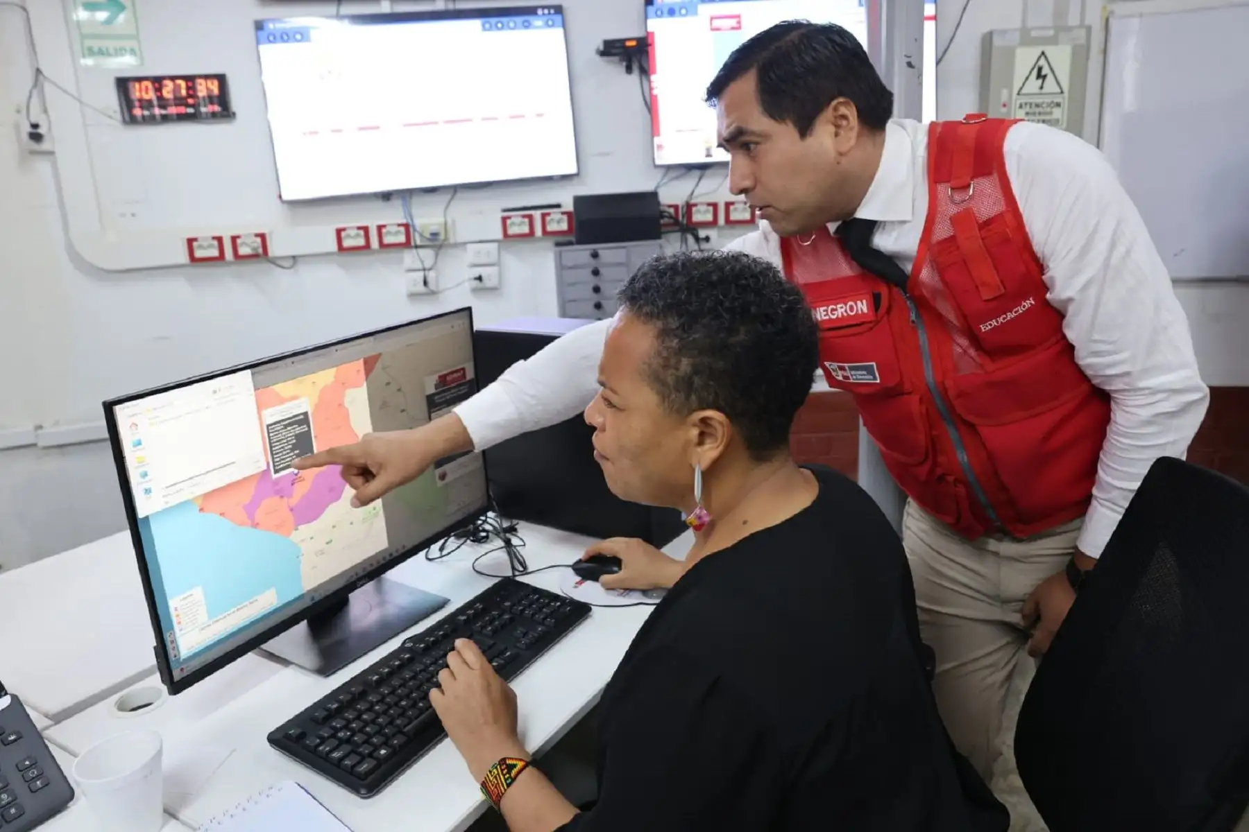 Países vecinos interesados en replicar experiencia de monitoreo de emergencia del Minedu