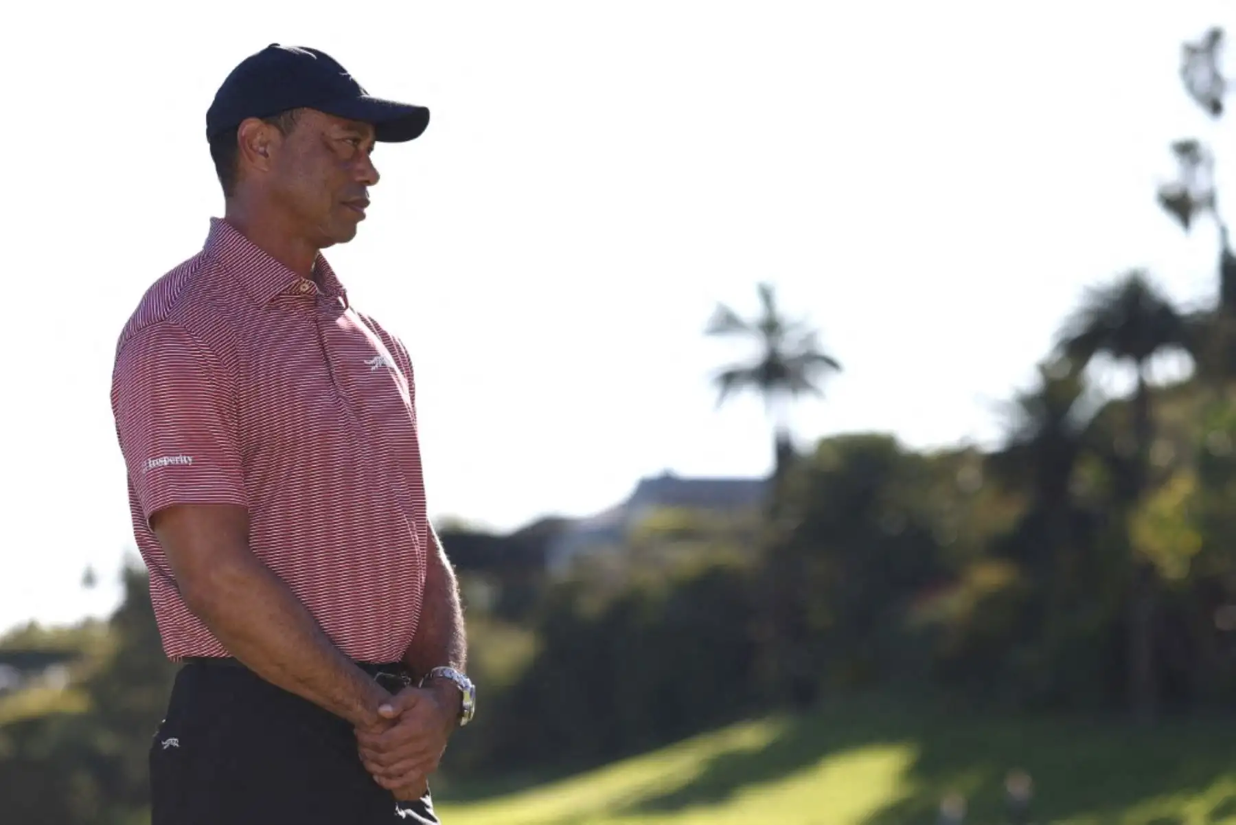 El golfista dio negativo en la prueba de alcohol, pero mostraba signos de "deterioro". Foto: AFP