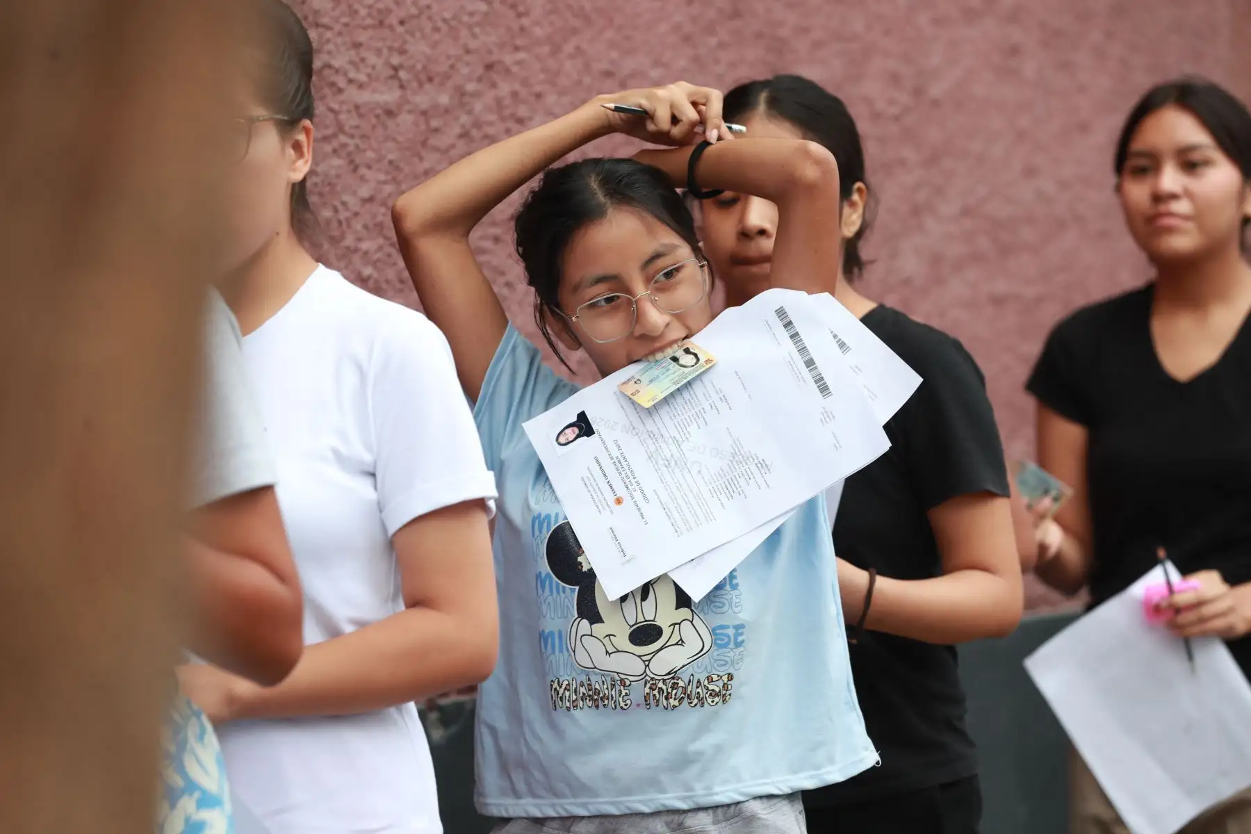 Examen de admisión 2026 Universidad Nacional Federico Villareal 
Foto: ANDINA/Verónica Calderón Zúñiga