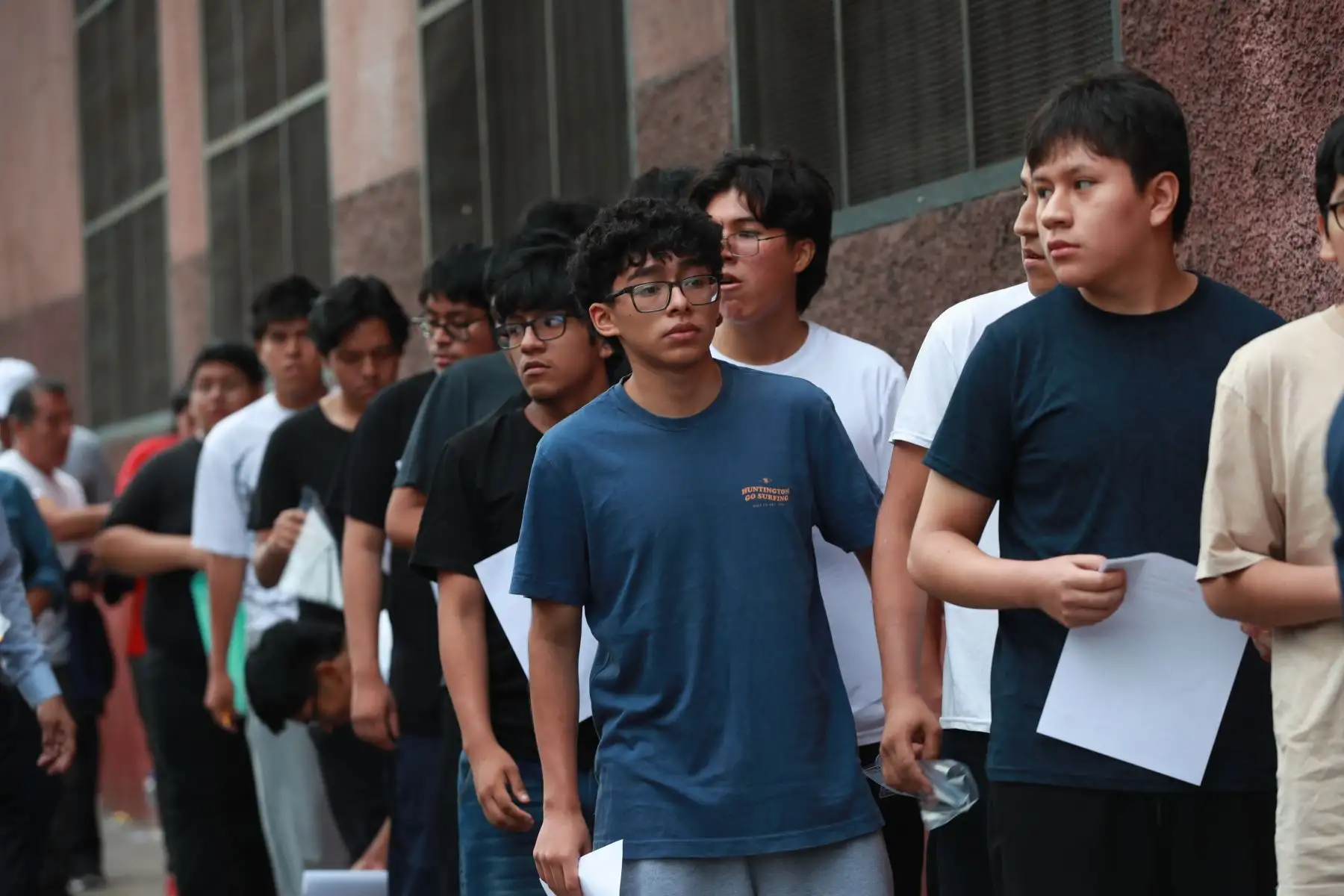 Examen de admisión 2026 Universidad Nacional Federico Villareal 
Foto: ANDINA/Verónica Calderón Zúñiga