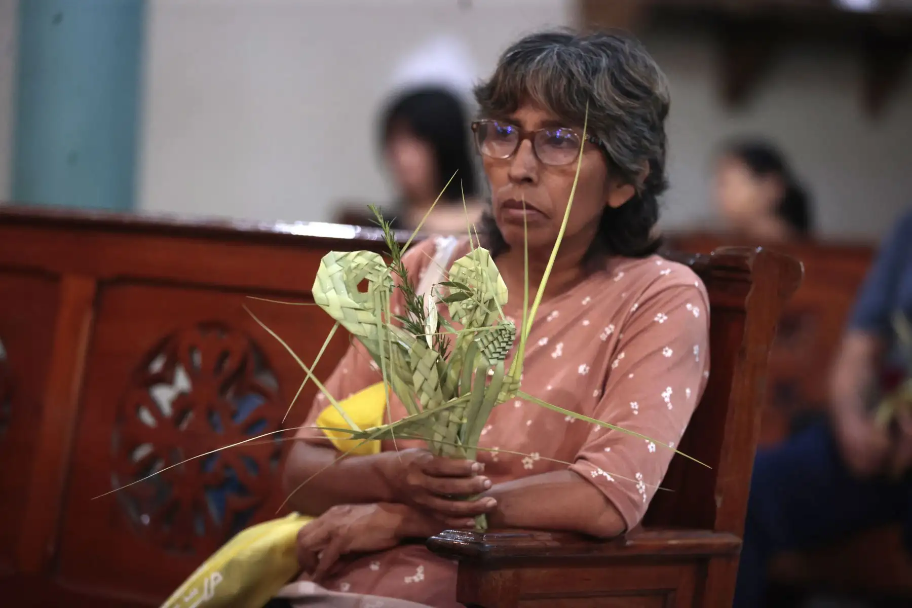 Comienza festividad Domingo de Ramos, en centro histórico de Lima celebraciones durante la semana santa. 
Foto: ANDINA/ Vidal Tarqui