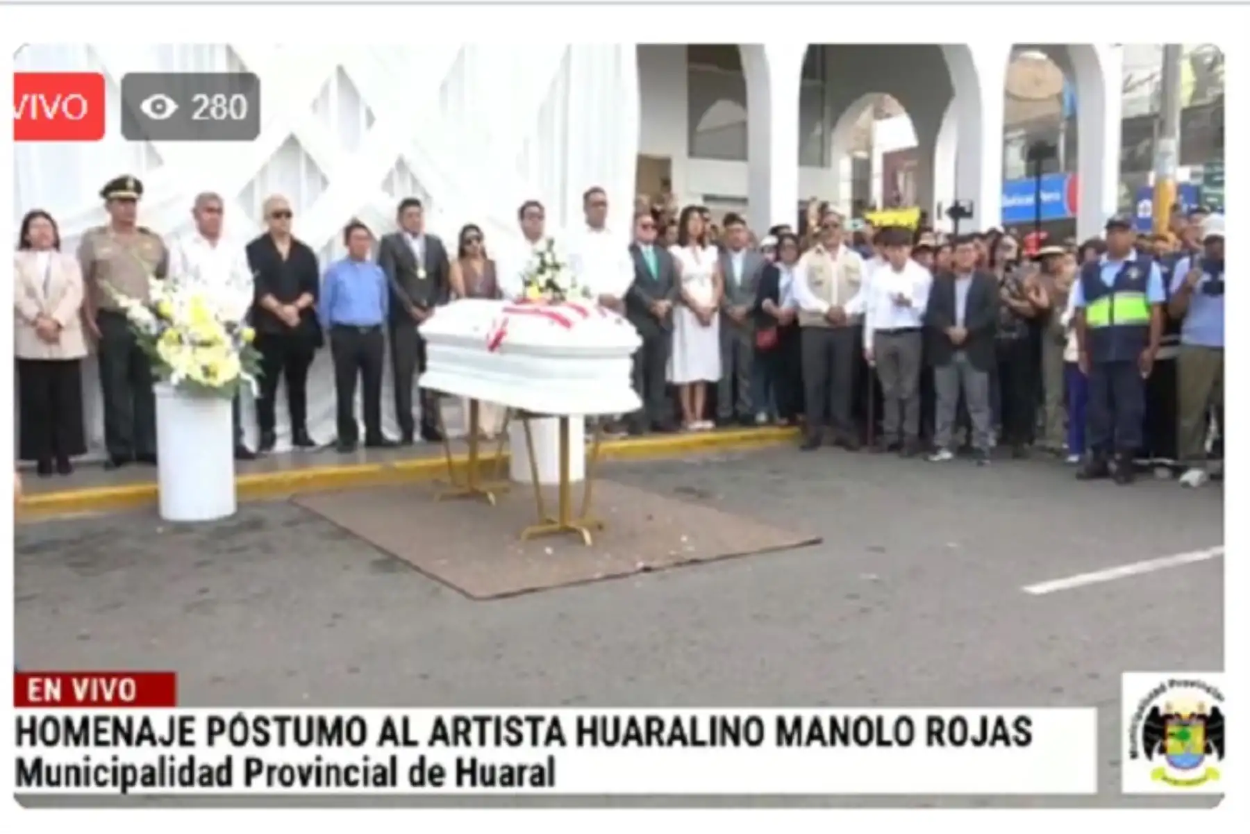 Municipalidad provincial de Huaral le rinde homenaje póstumo al humorista Manolo Rojas