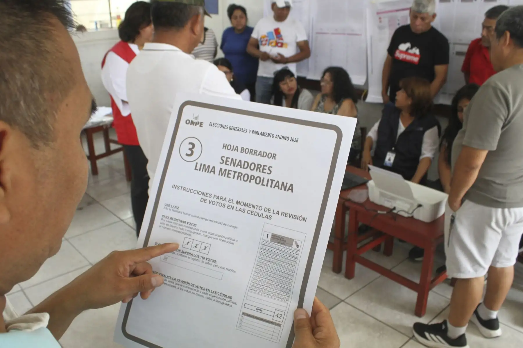 El Jurado Nacional de Elecciones (JNE) fiscalizó, este domingo 29, la primera jornada de capacitación presencial, en Lima y provincias, de los miembros de mesa de sufragio para las Elecciones Generales 2026 (EG 2026), que se realizarán el próximo 12 de abril en todo el país. Foto: JNE