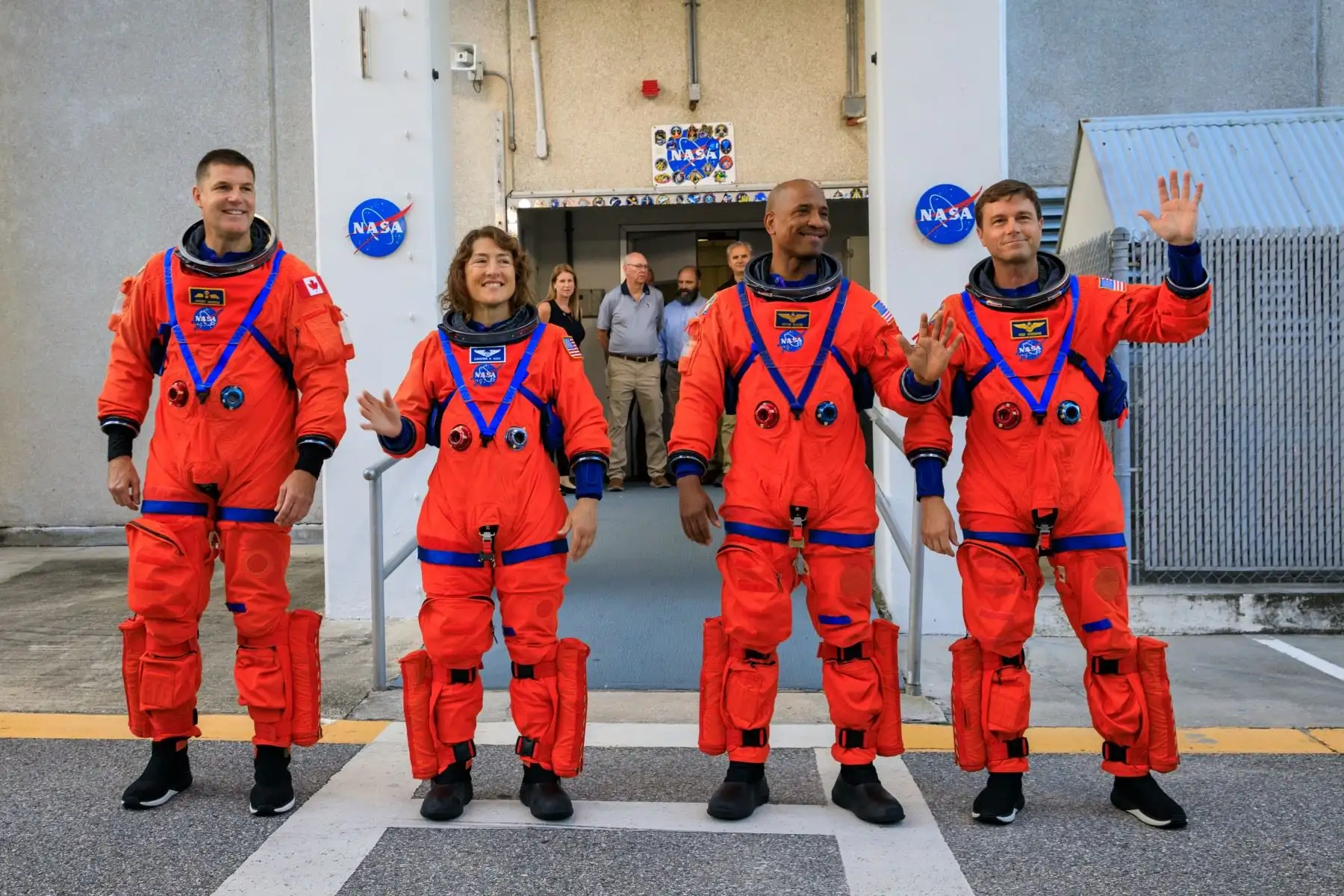 En esta misión, cuatro astronautas emprenderán un viaje de aproximadamente 10 días que cubrirá más de 1,1 millones de kilómetros alrededor de la Luna. Foto: NASA