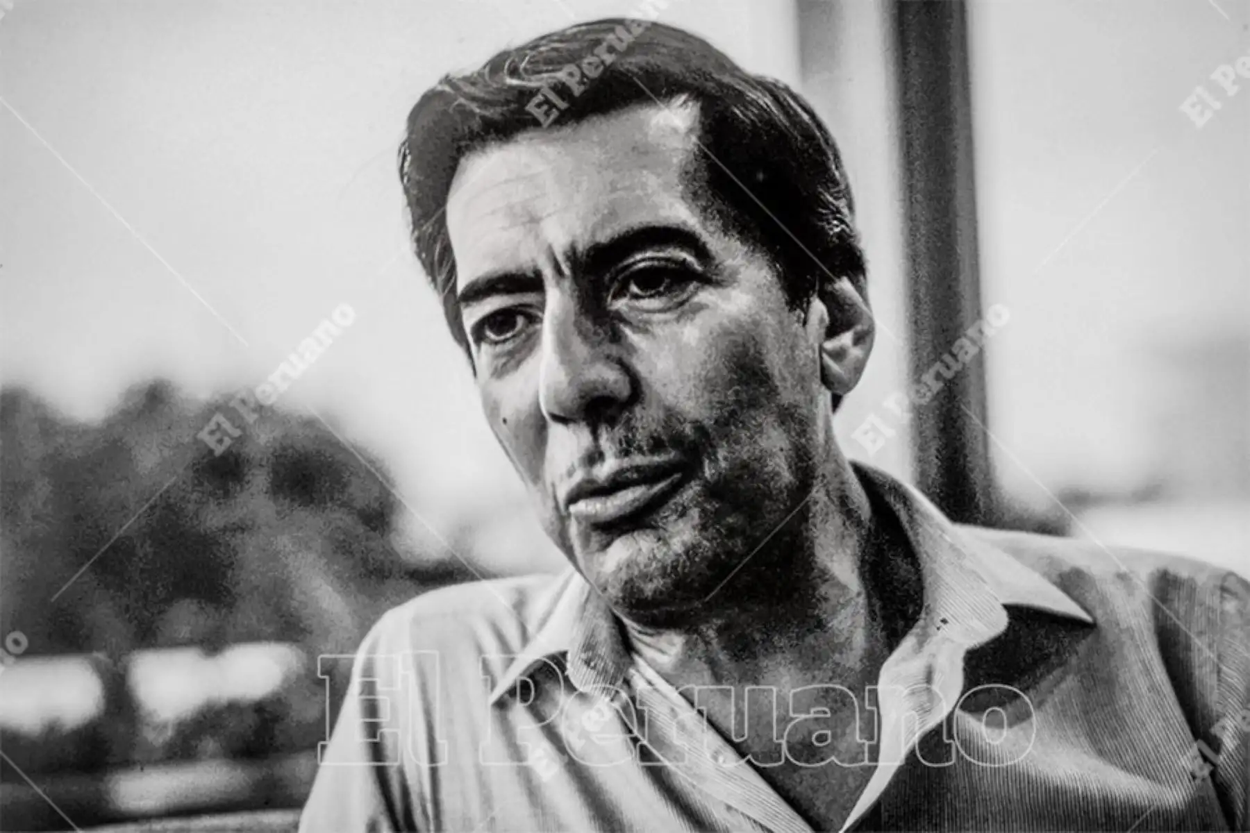 1981 fue un año singular en la  carrera literaria de Mario Vargas Llosa, lanzó una de sus obras cumbres, La guerra del fin del mundo; debutó como conductor de un programa cultural en el horario estelar de la televisión peruana. Foto: Archivo Histórico de El Peruano