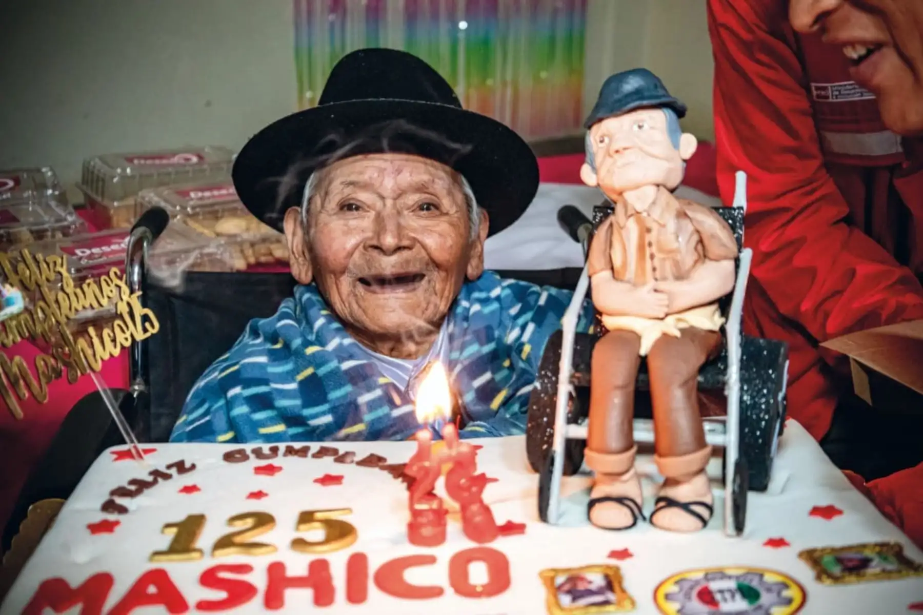 Marcelino Abad Tolentino, conocido como Mashico, iba a cumplir 126 años este 5 de abril. Foto: Pensión 65