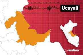 Un temblor de magnitud 4.3 se registró cerca de la medianoche del lunes 30 de marzo en la región Ucayali. Su epicentro se localizó en el distrito de Curimaná, provincia de Padre Abad.