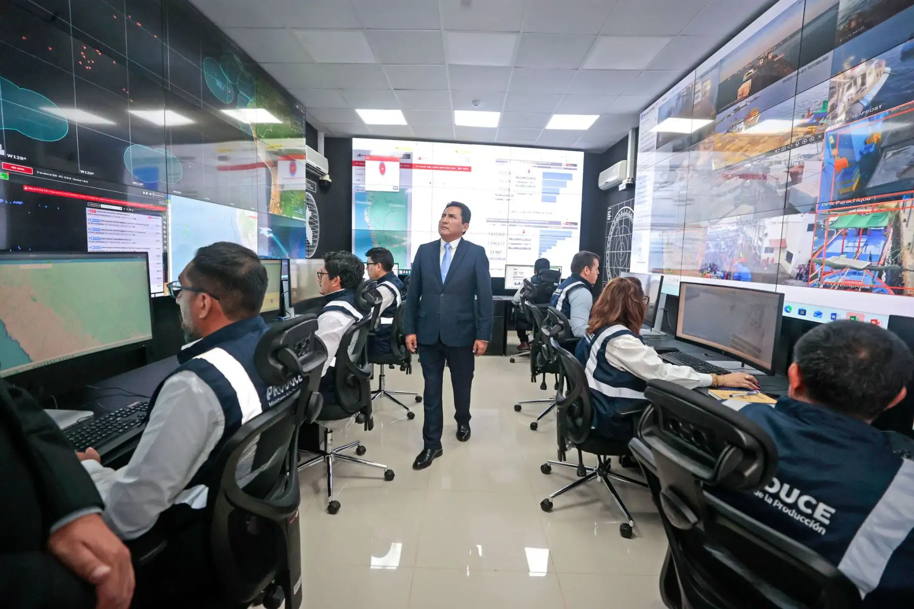 El sistema SISESAT Pesquero integra herramientas de control y seguimiento satelital para reforzar las labores de fiscalización de las autoridades competentes. Foto: ANDINA/Vidal Tarqui.