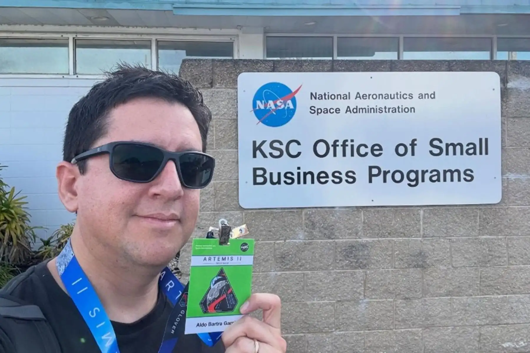 Artemis II: peruano Aldo Bartra está NASA y se alista para presenciar despegue a la Luna