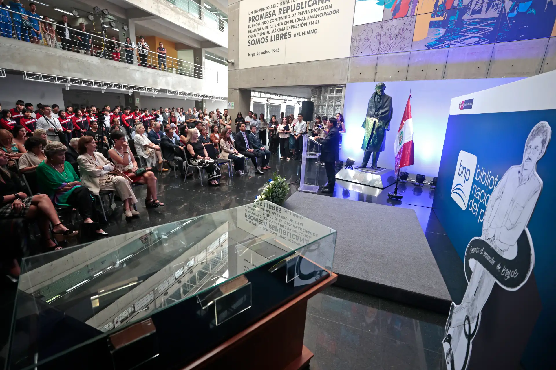 Autoridades del sector Cultura destacaron la importancia de preservar y poner en valor el legado literario de escritores peruanos. Foto: ANDINA/Vidal Tarqui.