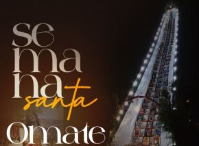 Celebración de la Semana Santa en Omate, declarada Patrimonio Cultural de la Nación.