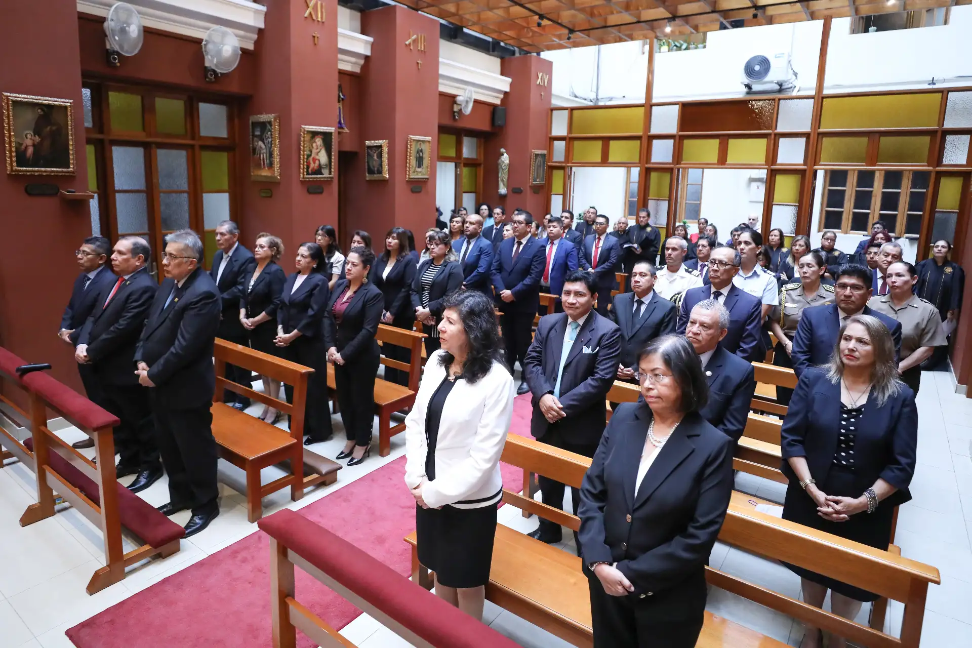 Presidenta del Poder Judicial hace llamado a la paz, unidad y justicia en el país