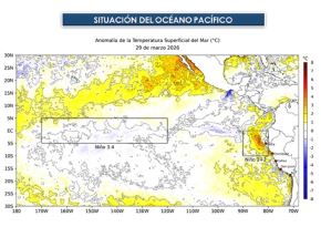 Enfen prevé que el Fenómeno El Niño Costero se extenderá hasta diciembre, alcanzará una intensidad moderada en mayo y podría extenderse hasta julio, luego volverá a la intensidad débil. ANDINA/Difusión