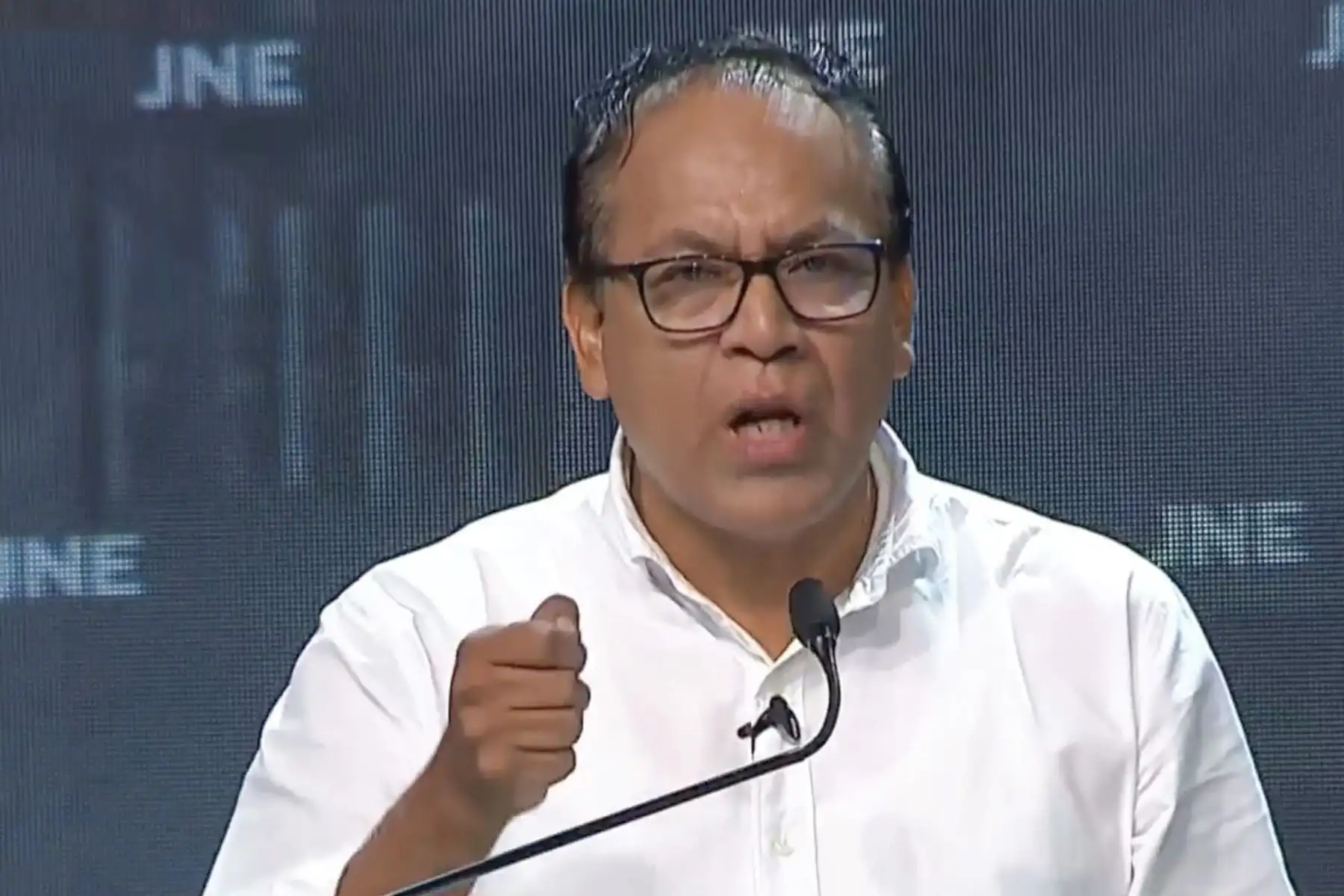 Debate presidencial: Roberto Sánchez propone ingreso libre a la educación superior