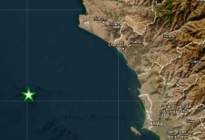 Un temblor de magnitud 4.1 se registró esta mañana cerca de Huacho. Su epicentro se localizó en el océano Pacífico, informó el IGP.