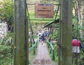 El ingreso al Camino Inca a Machu Picchu por el kilómetro 104 sector, Chachabamba, correspondiente a la Ruta 5 de la Red de Caminos Inca, fue suspendido ante deslizamientos causados por lluvias y como medida preventiva para salvaguardar la integridad de los visitantes. ANDINA/Difusión