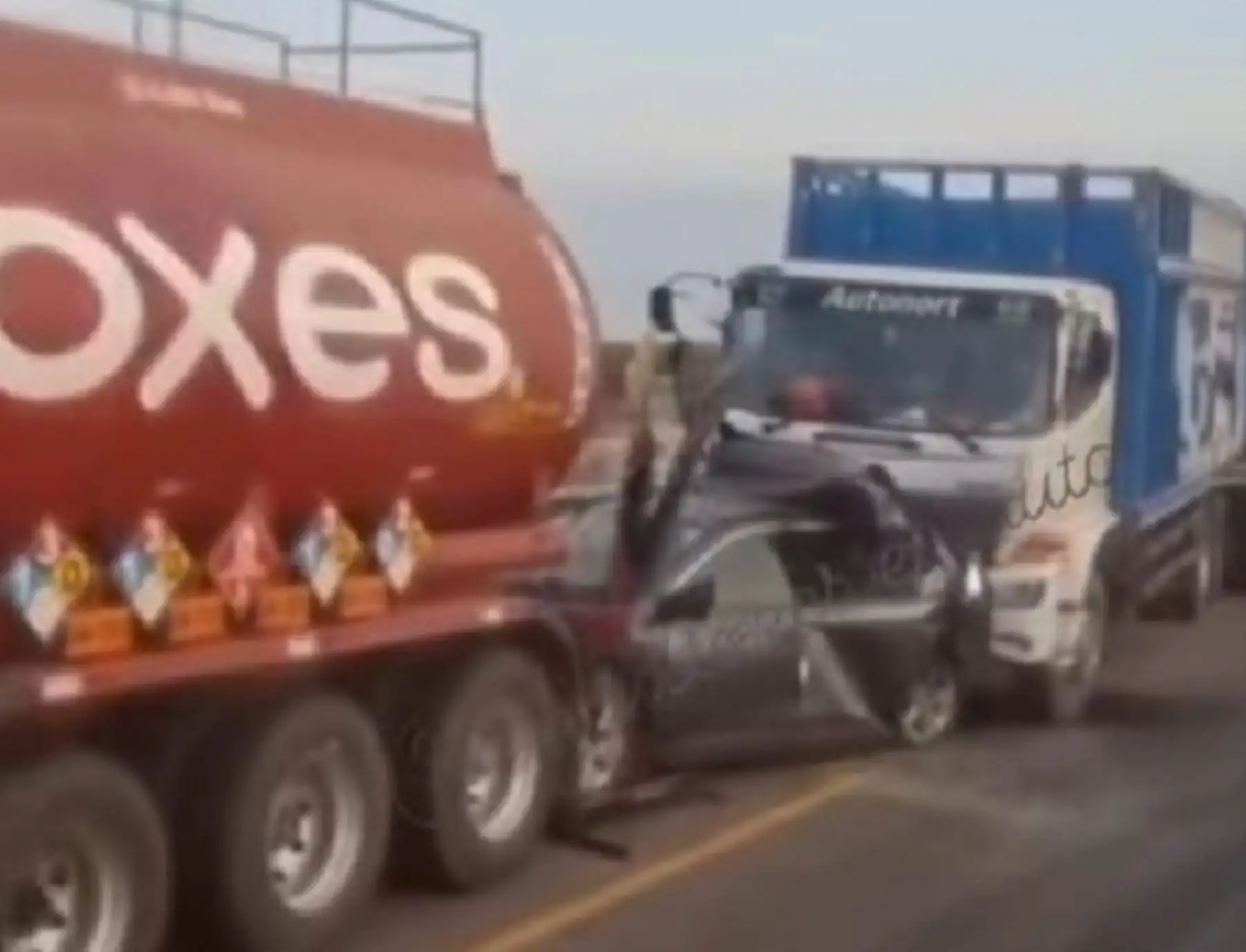 Caos en la Panamericana Norte: choque múltiple deja varios heridos en vía Chiclayo - Piura