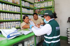 Senasa realiza acciones de fiscalización con apoyo de la Sunat, Fiscalía, PNP y municipalidades. Foto: SENASA/Difusión.