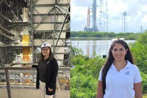 La ingeniera Claudia Eyzaguirre tiene origen peruano y trabaja como  responsable de operaciones integradas de naves espaciales y elementos de carga útil del Centro Espacial Kennedy de la NASA, mientras que la ingeniera Jackelynne Silva-Martínez labora como integradora de misiones Artemis en Houston. 
