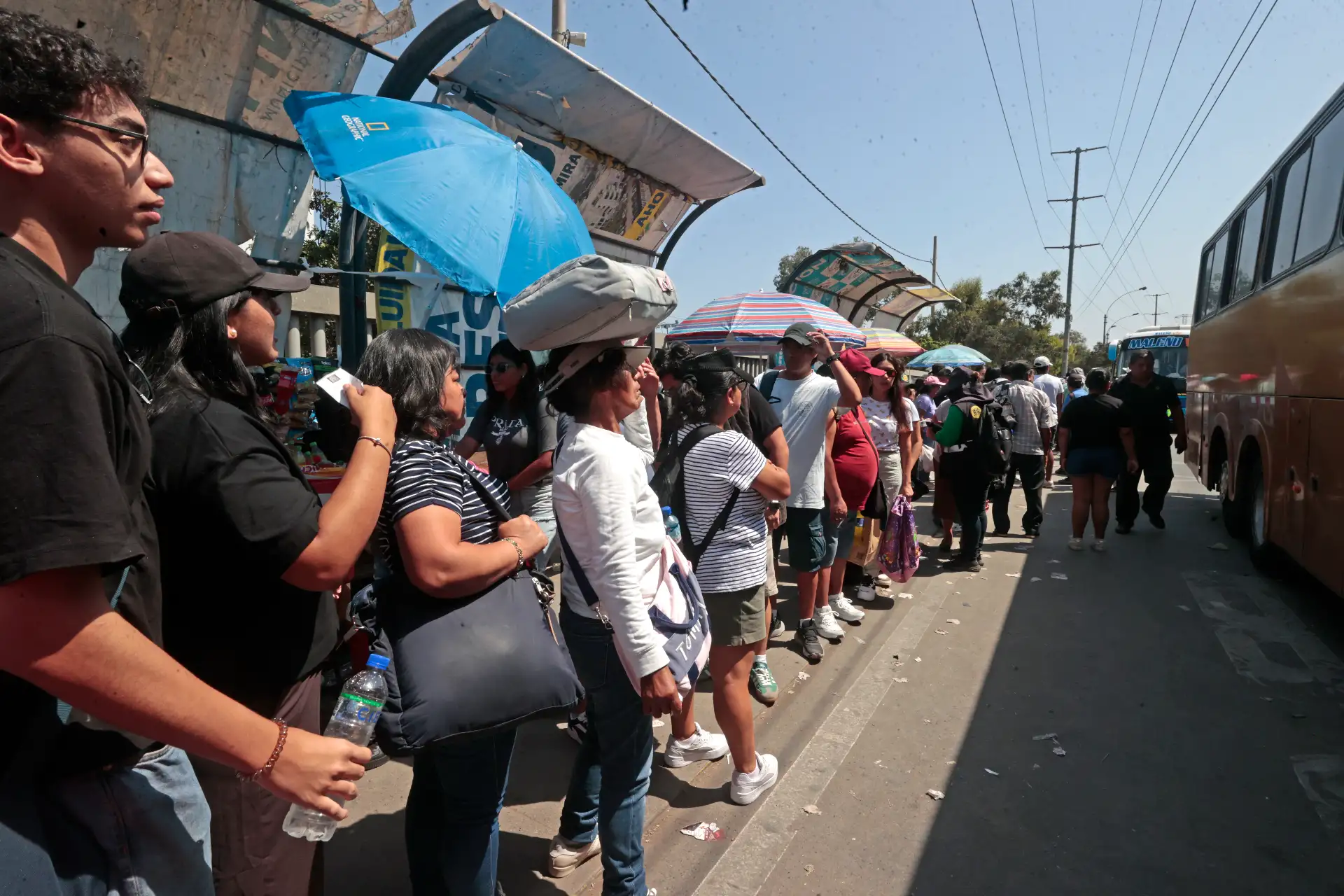 Panamericana Sur registra gran cantidad de congestión vehicular por feriado largo de semana santa pese a ampliación de carriles dispuesta por MML. Foto: ANDINA/Vidal Tarqui