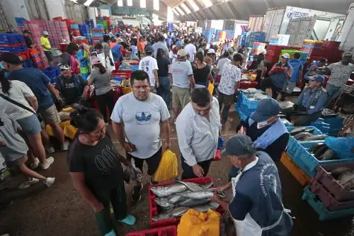 Semana Santa impulsa la demanda de pescado y mariscos en el terminal pesquero de Villa María del Triunfo