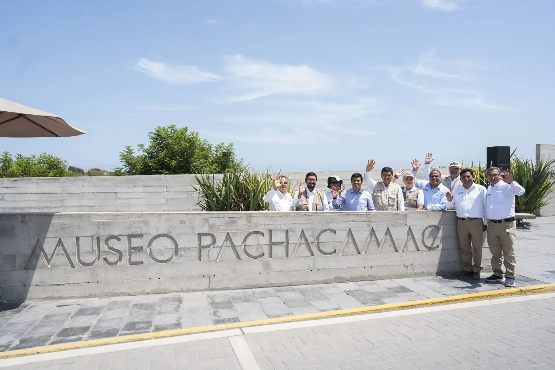 Visitantes recorrieron el complejo arqueológico como parte de las acciones para dinamizar el turismo cultural en Lima durante Semana Santa. Fotos: ANDINA/Difusión.