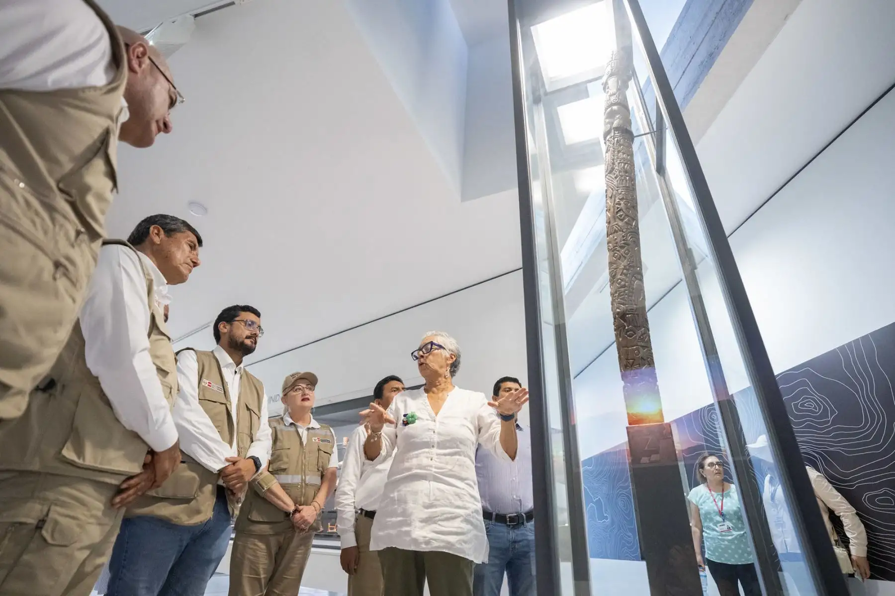 Visitantes observaron piezas y espacios museográficos que forman parte del circuito cultural del santuario, uno de los más importantes de la costa central del país. Fotos: ANDINA/Difusión.