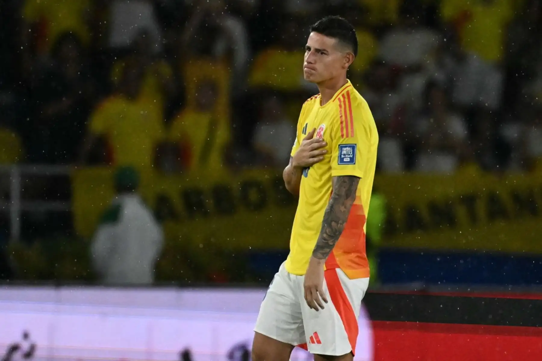 Colombiano James Rodríguez, hospitalizado en EE. UU. por 