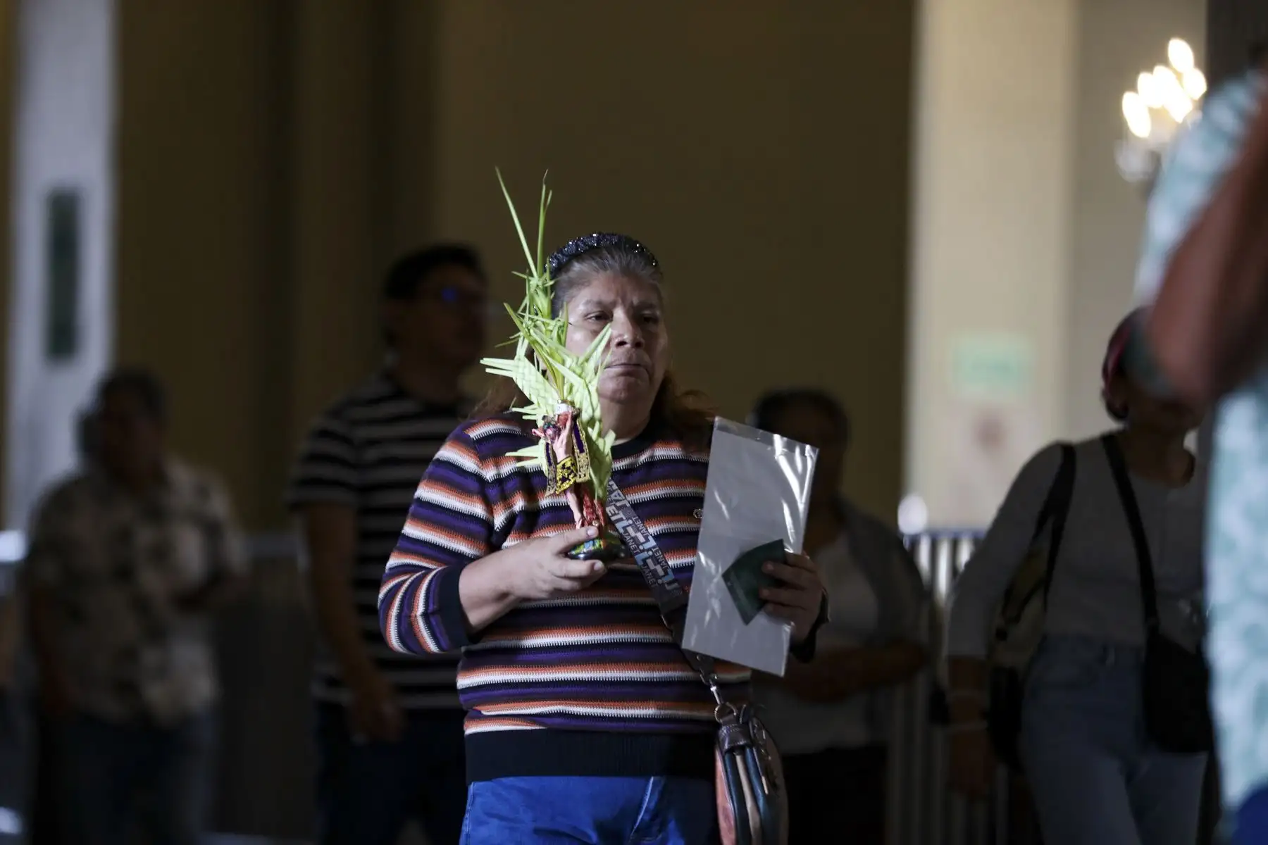 Miles de fieles recorren las iglesias del centro de Lima durante la Semana Santa, participando en un tradicional circuito de templos que refleja la profunda devoción religiosa y el arraigo de estas celebraciones en la capital peruana. Foto: ANDINA/Ricardo Cuba