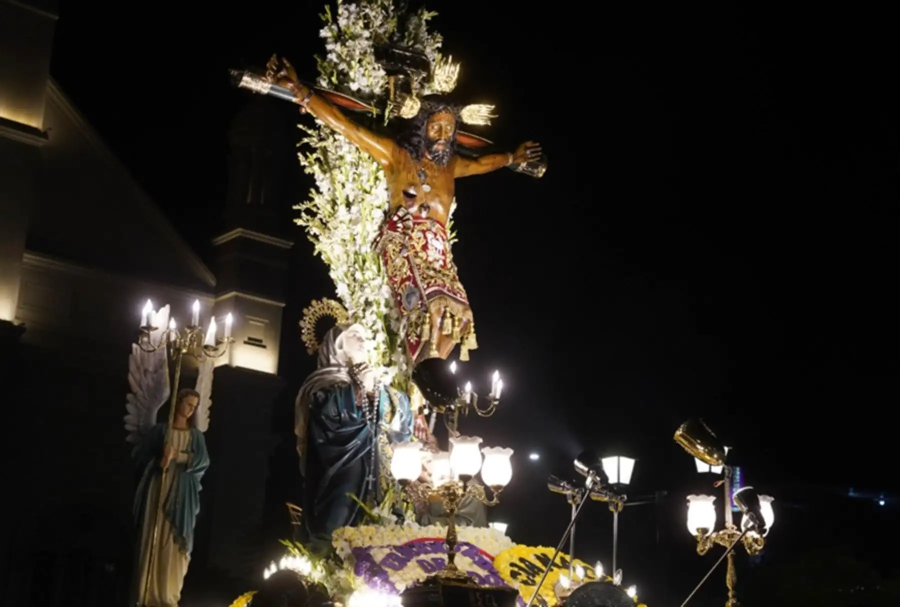 Semana Santa en Ica: Señor de Luren bendice a los iqueños que lo acompañaron en procesión