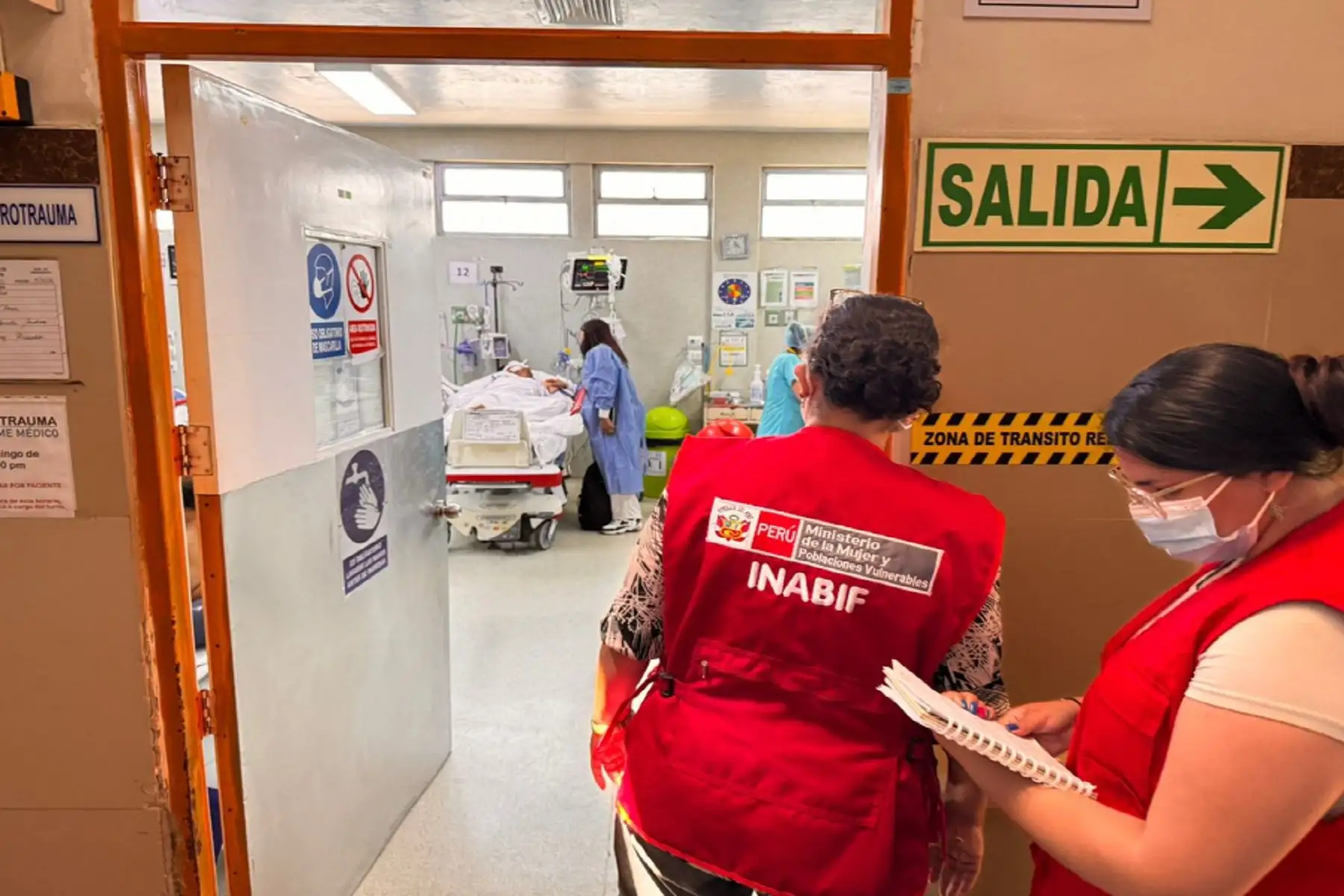 MIMP expresa condolencias y despliega apoyo a afectados en estadio de Matute