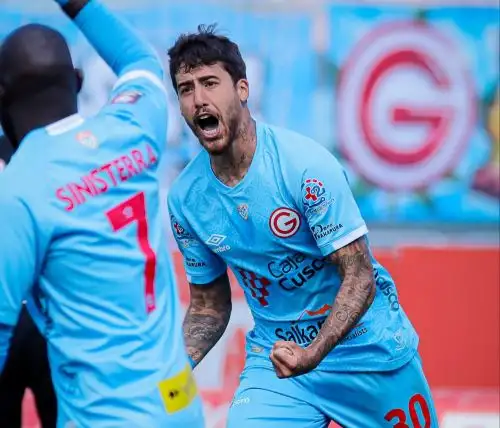 Beto Da Silva anotó los dos goles que sellaron el triunfo del Deportivo Garcilaso